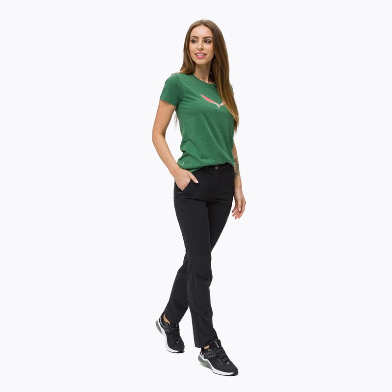 Pantaloni de trekking pentru femei MAMMUT Runbold negru 1022-01680 2