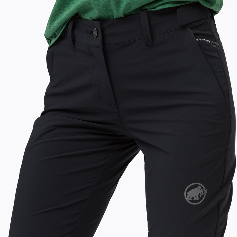 Pantaloni de trekking pentru femei MAMMUT Runbold negru 1022-01680 4