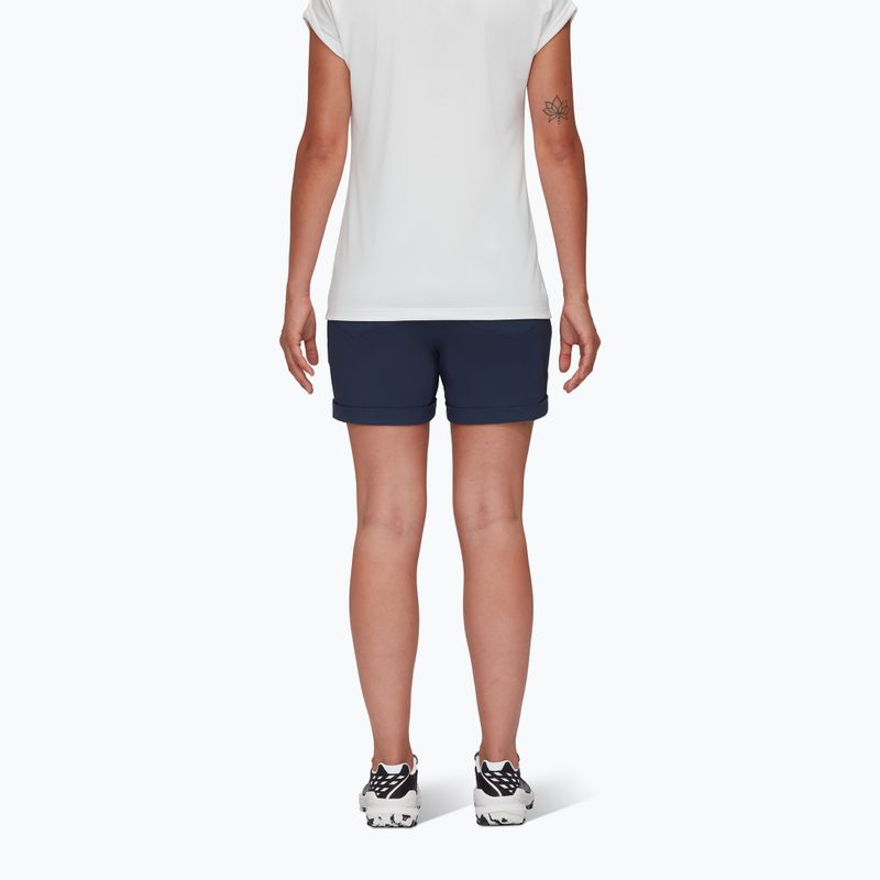 Pantaloni scurți de trekking pentru femei Mammut Runbold Roll Cuff albastru marin 1023-00700-5118-38-10 2