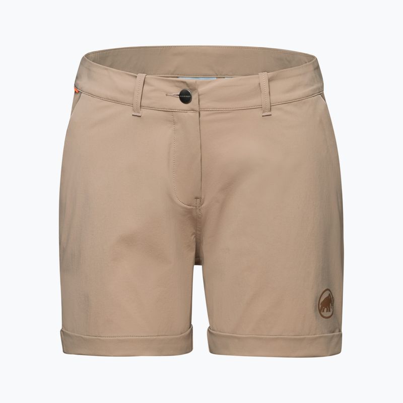Pantaloni scurți de trekking pentru femei MAMMUT Runbold Runbold Roll Cuff bej 4