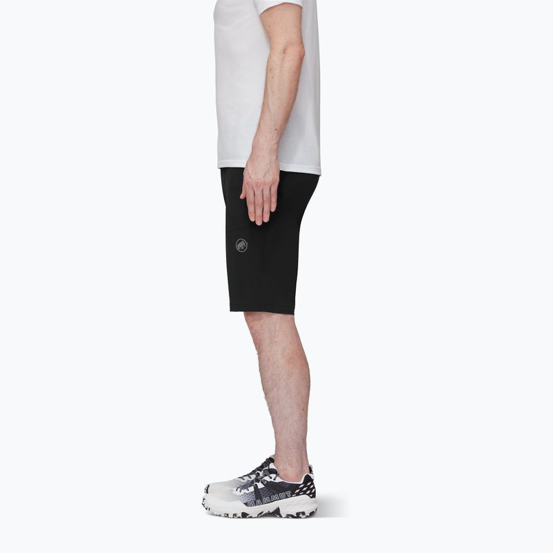 Pantaloni scurți de trekking pentru bărbați MAMMUT Runbold negru 1023-00710 4
