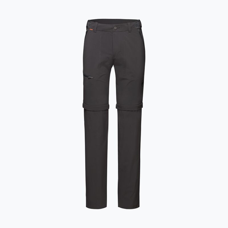 Pantaloni de trekking pentru bărbați MAMMUT Runbold Zip Off negru 8