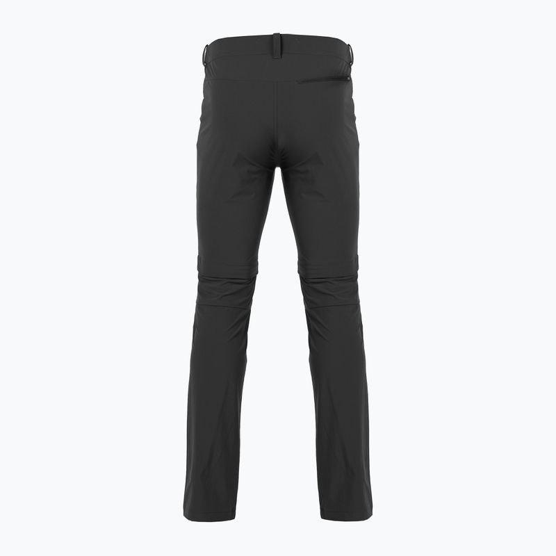 Pantaloni de trekking pentru bărbați MAMMUT Runbold Zip Off negru 5