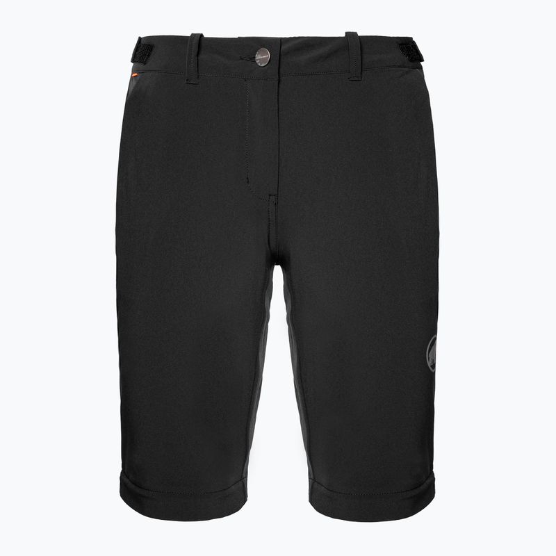 Pantaloni de trekking pentru femei MAMMUT Runbold Zip Off negru 6