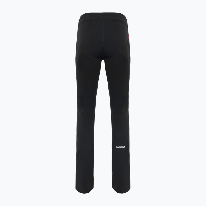 Pantaloni bărbătești din softshell Mammut Taiss SO negru 5