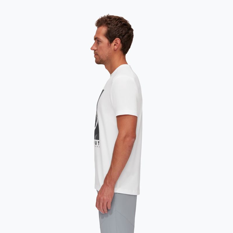 MAMMUT Trovat tricou alb 3