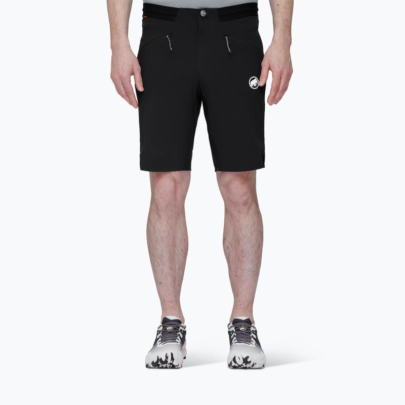 Pantaloni scurți de trekking pentru bărbați MAMMUT Aenergy Light SO negru 1023-00760