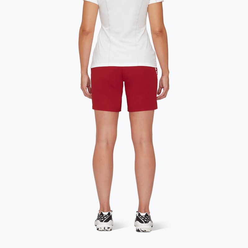 Pantaloni scurți de trekking pentru femei MAMMUT Aenergy Light SO roșu 3
