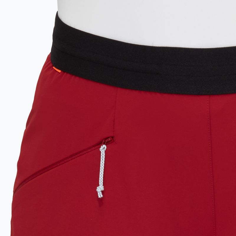 Pantaloni scurți de trekking pentru femei MAMMUT Aenergy Light SO roșu 5