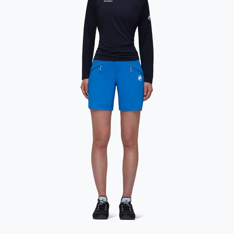 Pantaloni scurți de trekking pentru femei MAMMUT Aenergy Light SO albastru 2