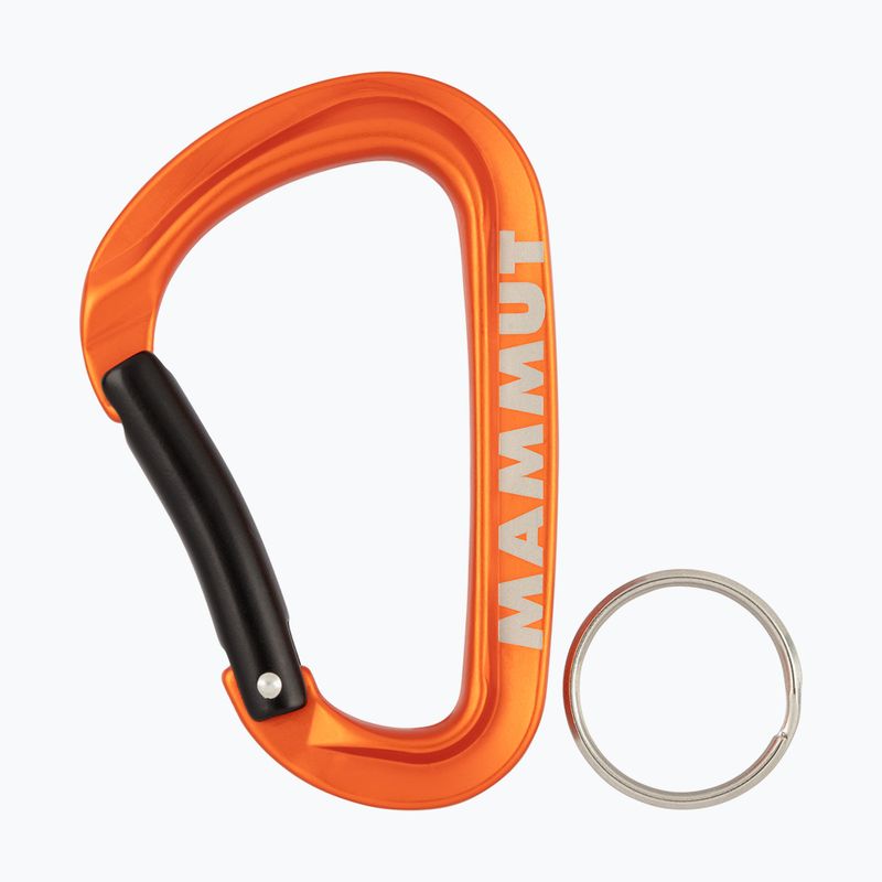 Carabinieră Mammut Mini Carabiner Workhorse orange 2