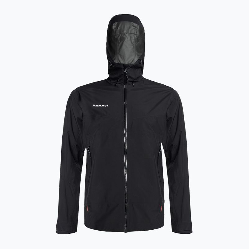 Geacă de ploaie pentru bărbați Mammut Convey Tour HS Hooded neagră 1010-27841 3