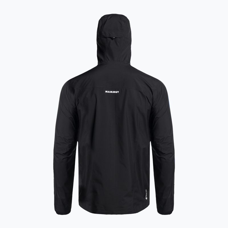 Geacă de ploaie pentru bărbați Mammut Convey Tour HS Hooded neagră 1010-27841 4