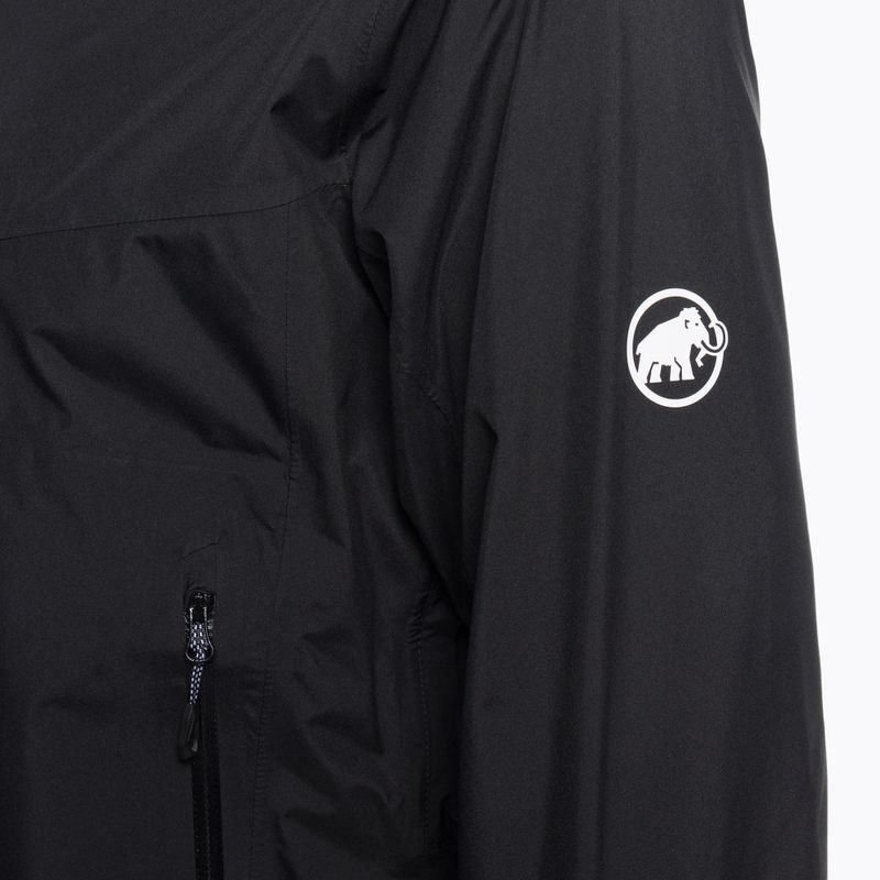 Geacă de ploaie pentru bărbați Mammut Convey Tour HS Hooded neagră 1010-27841 5