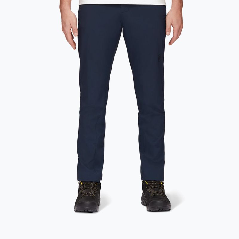 Pantaloni de trekking pentru bărbați MAMMUT Runbold Light navy blue 1022-01311