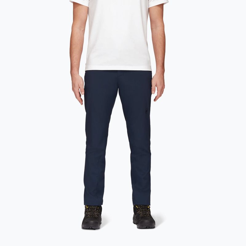 Pantaloni de trekking pentru bărbați MAMMUT Runbold Light navy blue 1022-01311