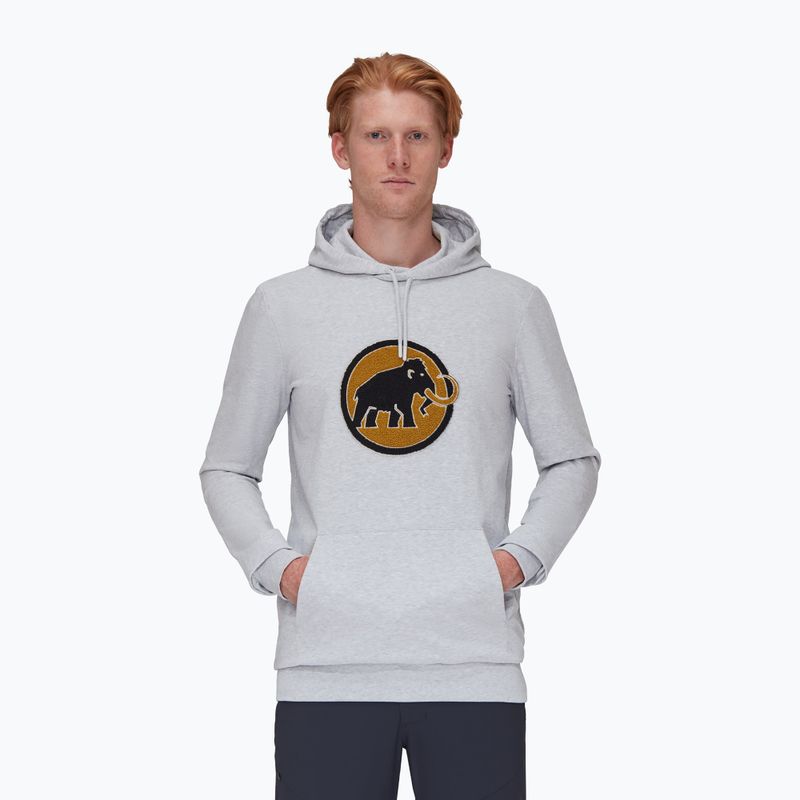 Mammut ML Hoody Circle gri pentru bărbați trekking bluză de trening de trekking