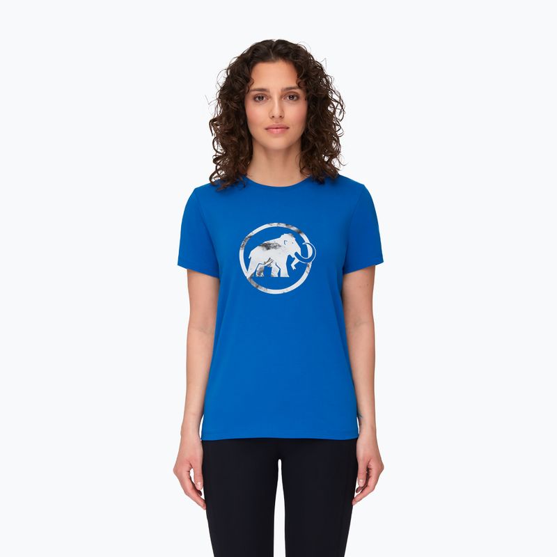 Tricou de trekking pentru femei MAMMUT Graphic albastru
