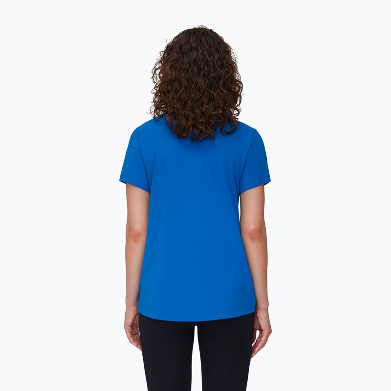 Tricou de trekking pentru femei MAMMUT Graphic albastru 2