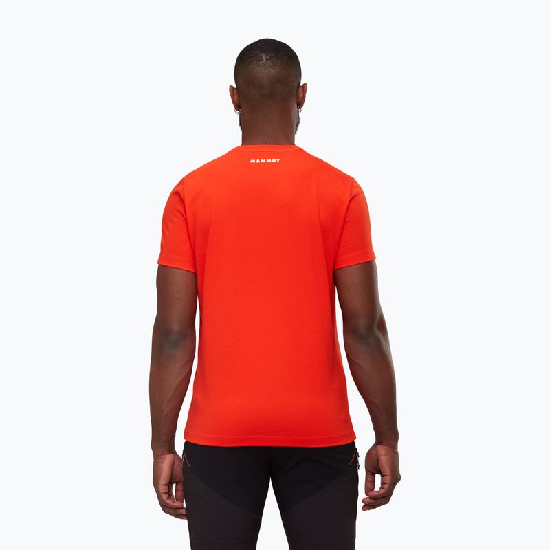MAMMUT Core Snow tricou de trekking pentru bărbați roșu 2
