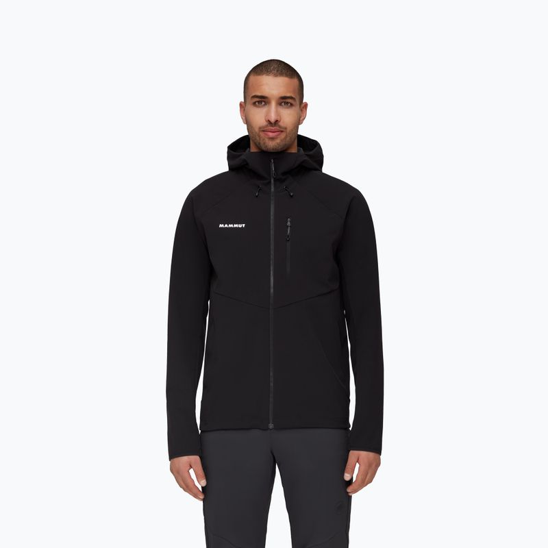 MAMMUT Ultimate Comfort SO jachetă softshell pentru bărbați negru