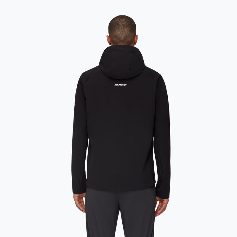 MAMMUT Ultimate Comfort SO jachetă softshell pentru bărbați negru 2