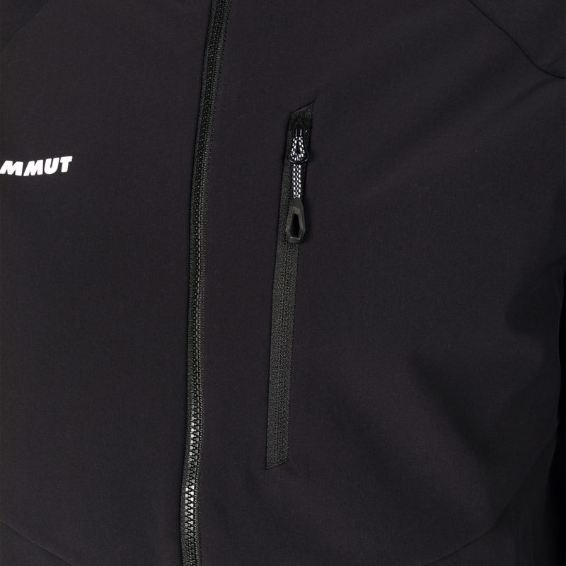 MAMMUT Ultimate Comfort SO jachetă softshell pentru bărbați negru 3