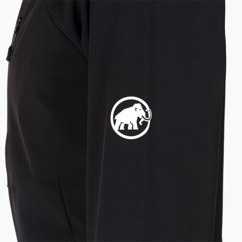 MAMMUT Ultimate Comfort SO jachetă softshell pentru bărbați negru 6