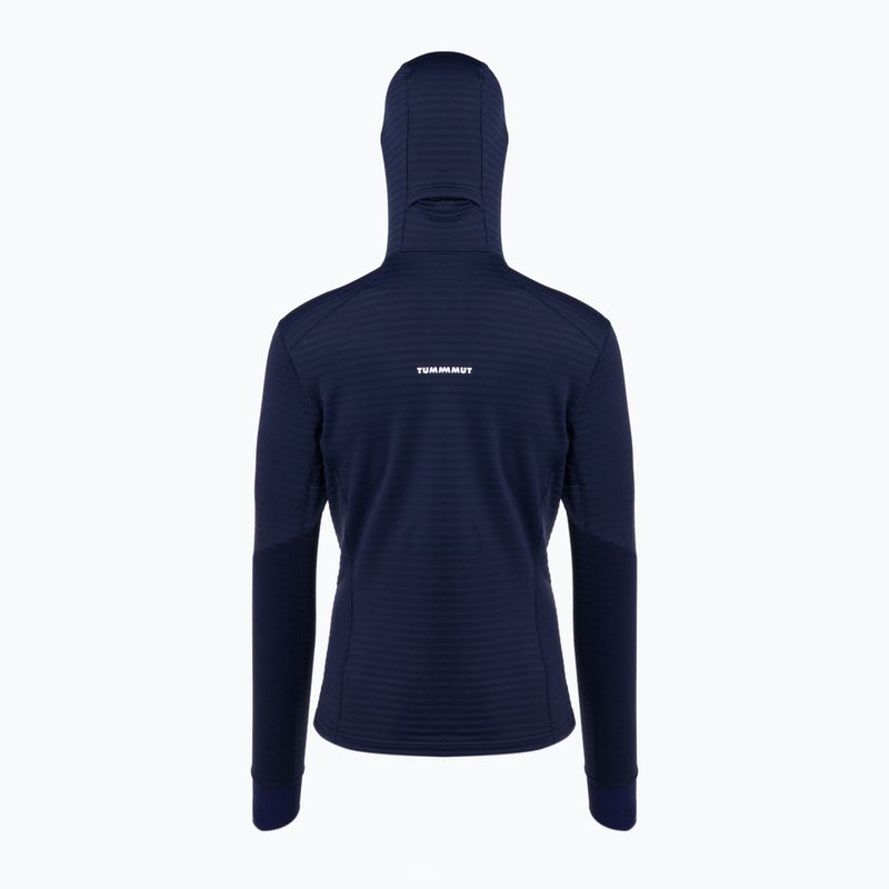 Mammut hanorac fleece pentru femei Taiss Light ML cu glugă cu glugă albastru marin 1014-04540-5118-114 4