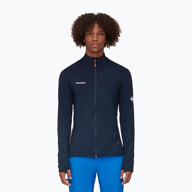 Tricou de trekking pentru bărbați Mammut Taiss Light ML marine