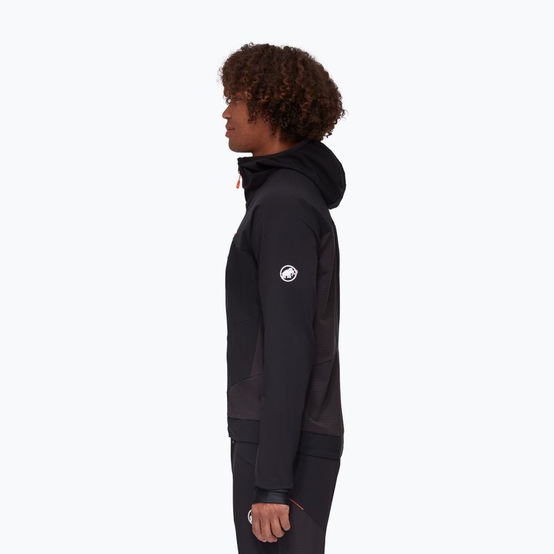 Mammut jachetă softshell pentru bărbați Aenergy SO Hybrid negru 1011-01920-00533-115 2