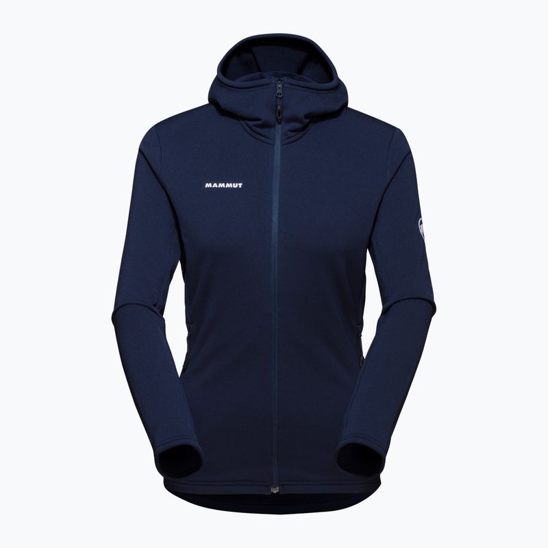 Mammut bluză de trekking pentru femei Aconcagua Light ML cu glugă cu glugă albastru marin 3