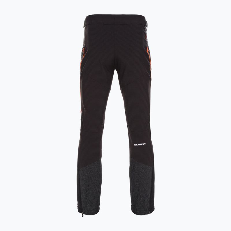 Pantaloni bărbătești softshell MAMMUT Aenergy IN Hybrid negru 5