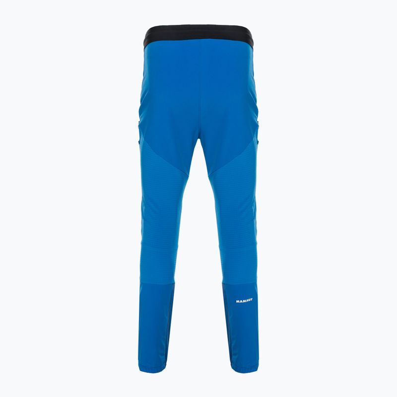 Pantaloni de schi pentru bărbați MAMMUT Aenergy SO Hybrid albastru 2