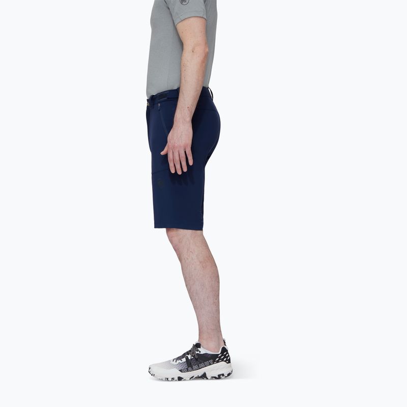 Pantaloni scurți de trekking pentru bărbați MAMMUT Runbold albastru marin 1023-00710 4