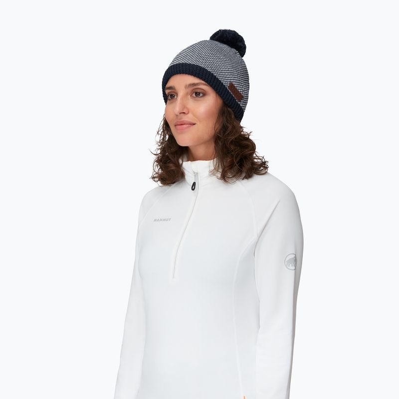 Căciulă de iarnă pentru femei Mammut Snow gri-negru 1191-01120-5899-1 3