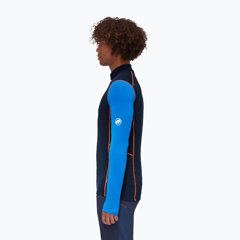 MAMMUT bărbați trekking bluză de trening Aenergy ML Half Zip Pull albastru închis 3