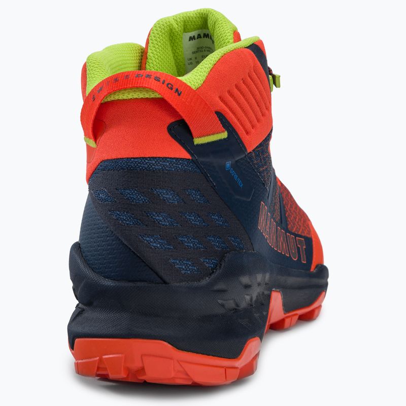 Cizme de trekking pentru bărbați MAMMUT Sertig II Mid GTX roșu 8