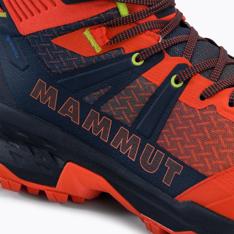 Cizme de trekking pentru bărbați MAMMUT Sertig II Mid GTX roșu 10