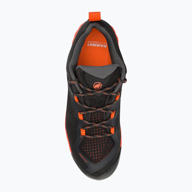 Mammut Sapuen Low GTX pentru bărbați cizme de trekking negru și roșu 6