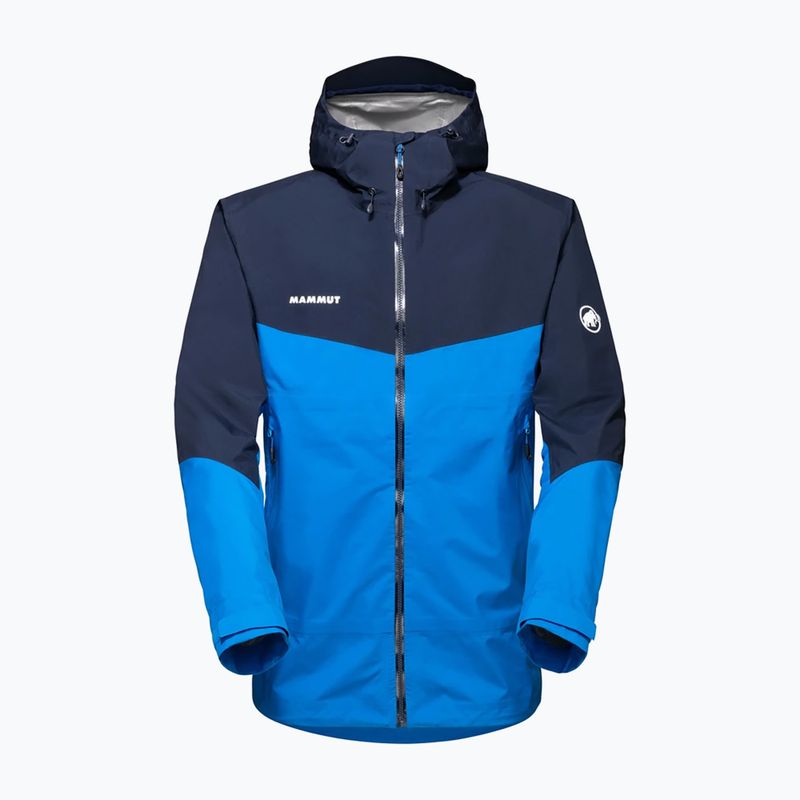 Jachetă hardshell pentru bărbați MAMMUT Convey Tour Hs albastru-verde 4
