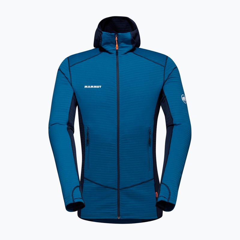 Mammut bluză de bărbați cu polar Taiss Light ML cu glugă cu glugă albastru 1014-04530-50554-114 8