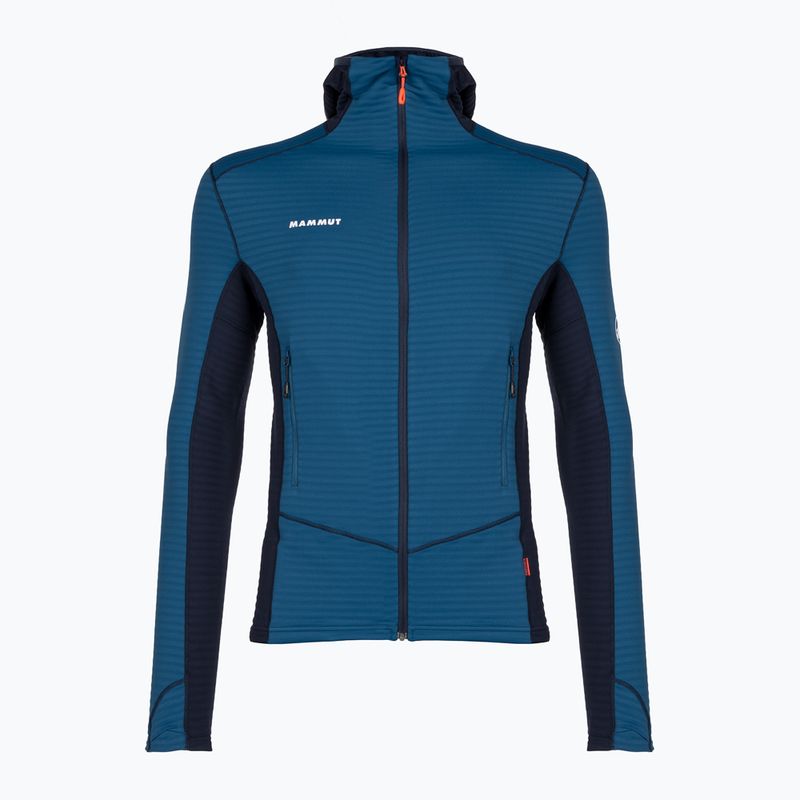 Mammut bluză de bărbați cu polar Taiss Light ML cu glugă cu glugă albastru 1014-04530-50554-114 4