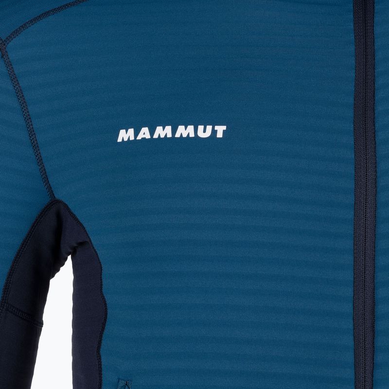 Mammut bluză de bărbați cu polar Taiss Light ML cu glugă cu glugă albastru 1014-04530-50554-114 6