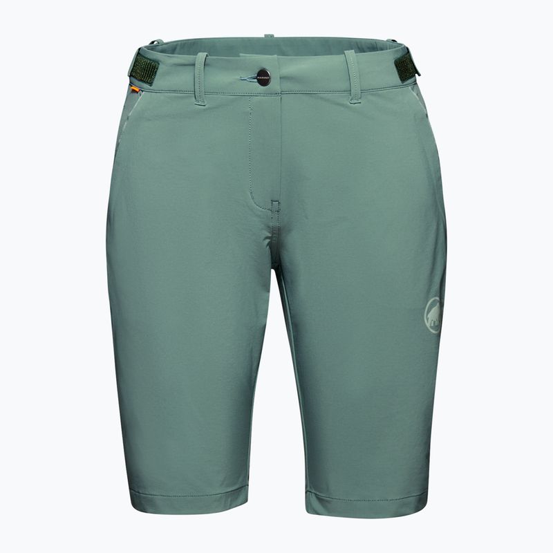 Pantaloni scurți de trekking pentru femei Mammut Runbold Roll Cuff verde 1023-00720-40236-36-10 6