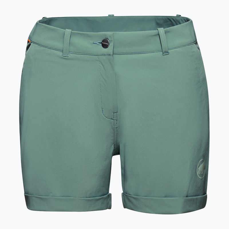Pantaloni scurți de trekking pentru femei Mammut Runbold Roll Cuff verde 1023-00700-40236-36-10 4