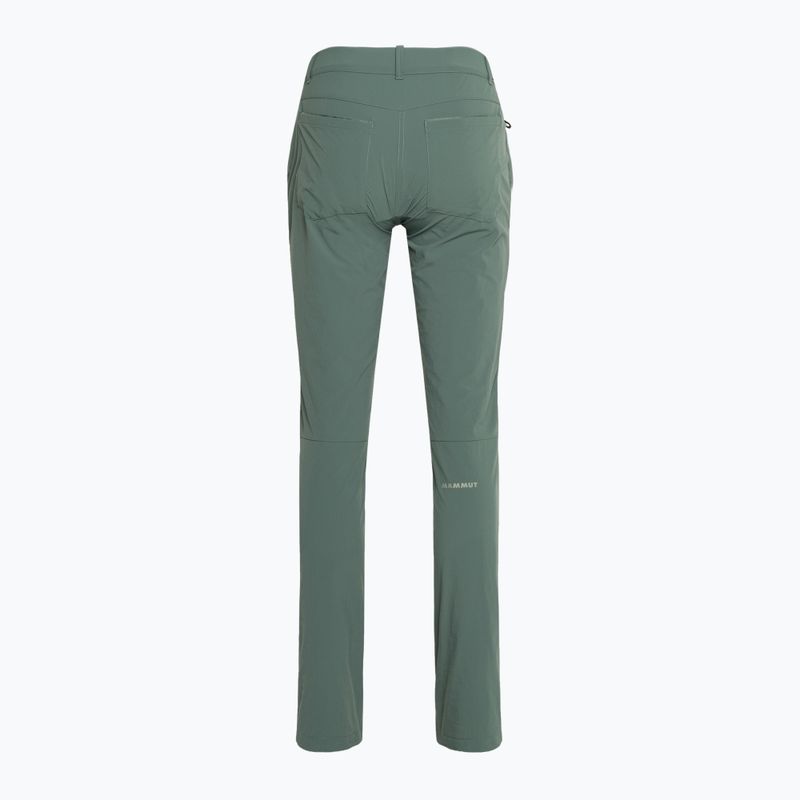 Mammut pantaloni de trekking pentru femei Runbold zelone 1022-01680-40236-36-10 5