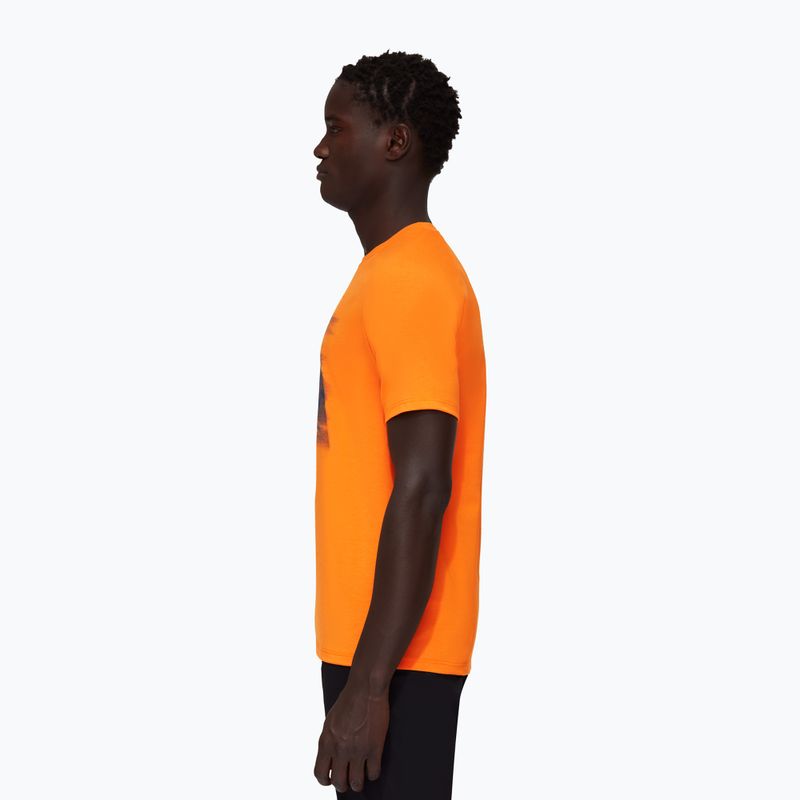 Tricou de trekking pentru bărbați Mammut Mountain Hörnligrat portocaliu 1017-05290 3