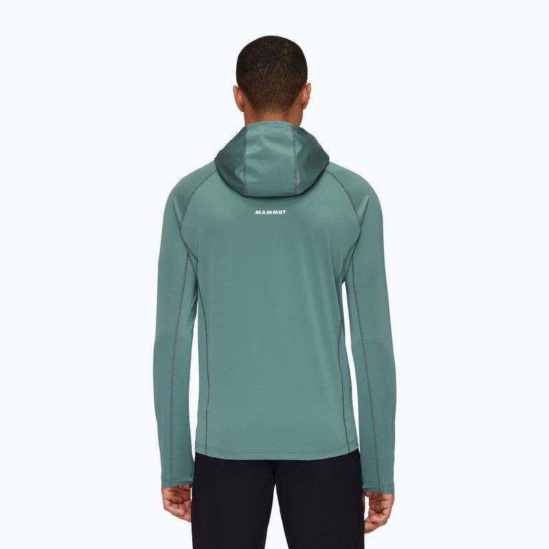 Mammut Selun FL Sun Hoody cămașă de trekking pentru bărbați verde 1016-01420-40236-114 2