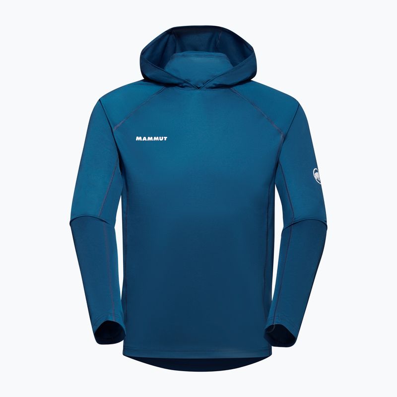 Mammut Selun FL Sun Hoody tricou de trekking pentru bărbați albastru marin 1016-01420-50550-115 4